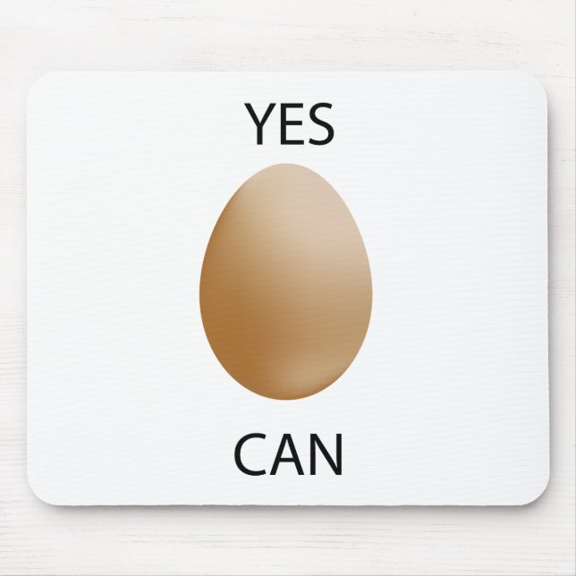 Mousepad L'oeuf pendule, the egg clock. (Frente)