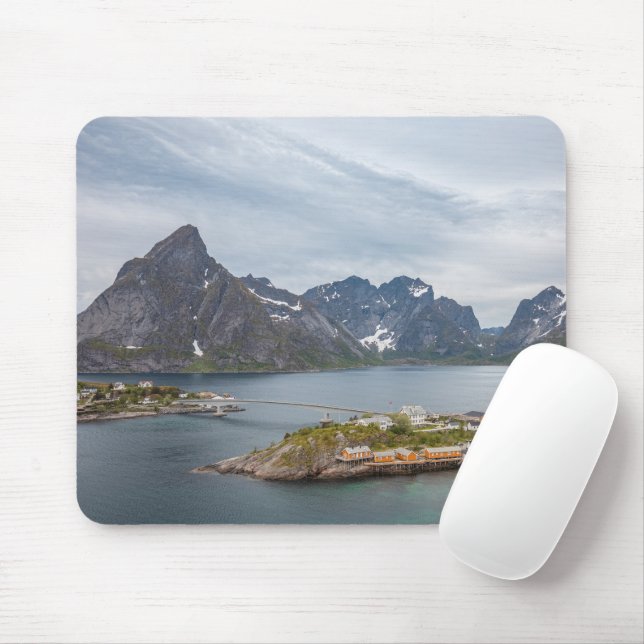 Mousepad Lofoten Islands Norway (Com mouse)