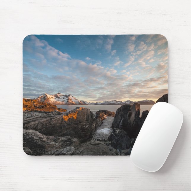 Mousepad Lofoten Noruega (Com mouse)