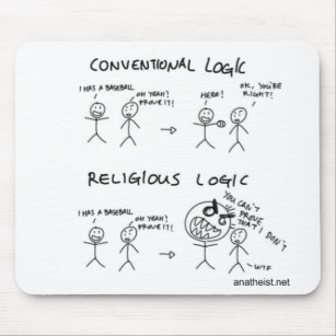 Mousepad Lógica religiosa