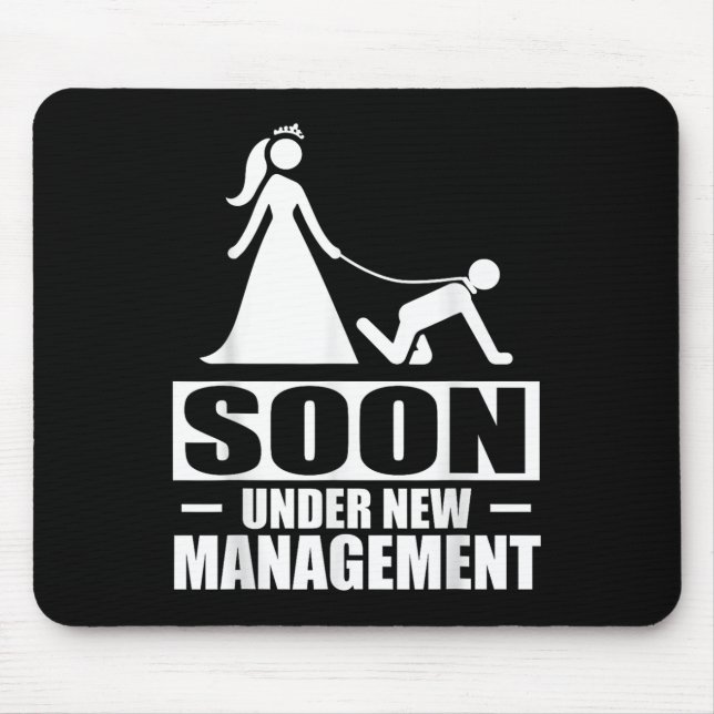 Mousepad Logo Breve Sob Nova Gestão Despedida de Solteiro N (Frente)