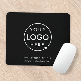 Mousepad Logo | Empresa empresarial minimalista