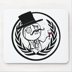 Mousepad Logotipo anónimo de LulzSec