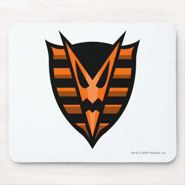Mousepad Logotipo assombrado equipe das madeiras (Frente)