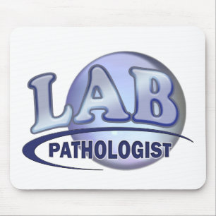 Mousepad LOGOTIPO Azul DIVERTIDO PELO PATOLOGISTA - LABORAT