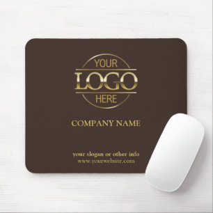 Mousepad Logotipo comercial da empresa do Promocional Brown