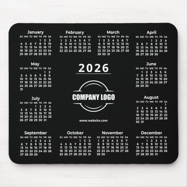 Mousepad Logotipo Comercial Promocional 2026 (Frente)