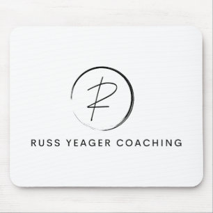 Mousepad Logotipo da assinatura de treinamento de Russ Yeag