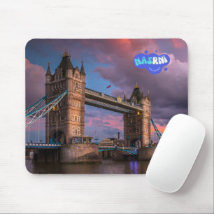 Mousepad Logotipo da cidade e personalizado capa para lapt