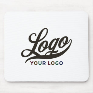 Mousepad Logotipo da Empresa Amarelo Dourado Swag Homens Mu
