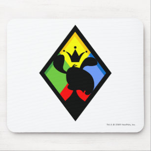 Mousepad Logotipo da ilha de Roo da equipe