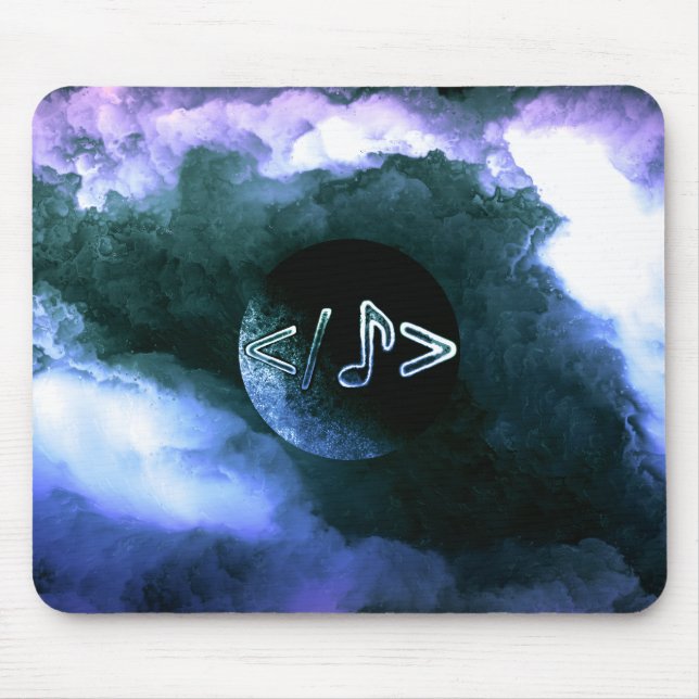 Mousepad Logotipo da Mufaya no Espaço (Frente)