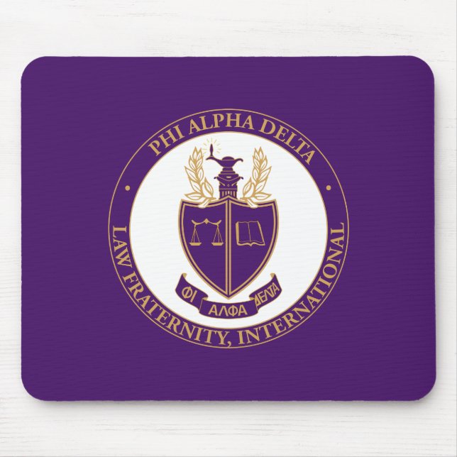 Mousepad Logotipo da Phi Alpha Delta (Frente)