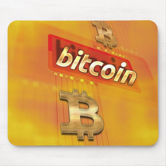 Mousepad Logotipo de Bitmoeda (Frente)