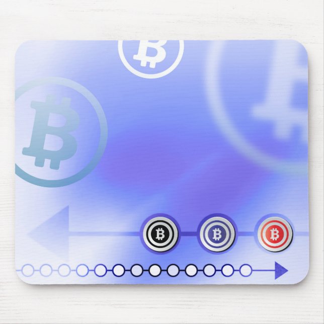 Mousepad Logotipo de Bitmoeda (Frente)