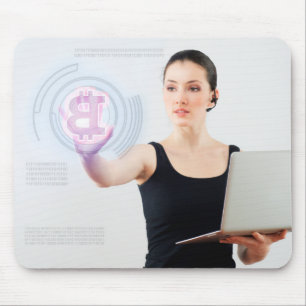 Mousepad Logotipo de Bitmoeda