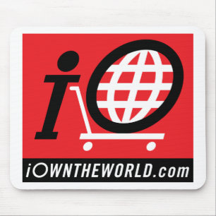 Mousepad logotipo de iOwnTheWorld.com