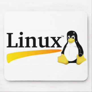 Mousepad Logotipo de Linux com produtos de Tux