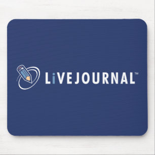 Mousepad Logotipo de LiveJournal horizontal