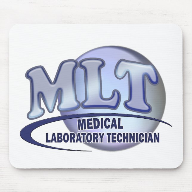 Mousepad LOGOTIPO de MLT FunBlue - TÉCNICO de LABORATÓRIO (Frente)