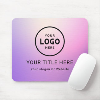 Mousepad Logotipo de negócios minimalista moderno