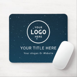 Mousepad Logotipo de negócios minimalista moderno