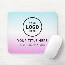 Mousepad Logotipo de negócios minimalista moderno
