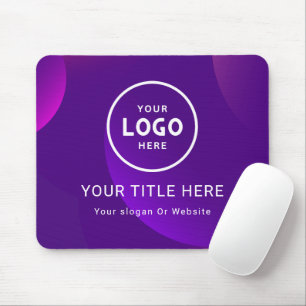 Mousepad Logotipo de Negócios Minimalista Moderno