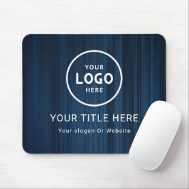 Mousepad Logotipo de negócios minimalista moderno