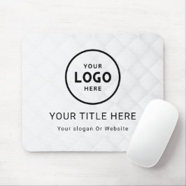Mousepad Logotipo de negócios minimalista moderno