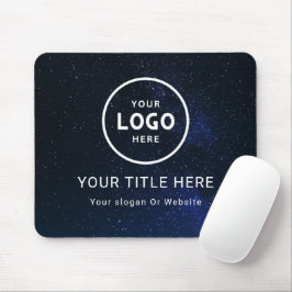 Mousepad Logotipo de negócios minimalista moderno