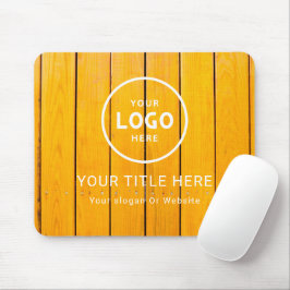 Mousepad Logotipo de negócios minimalista moderno