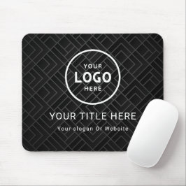 Mousepad Logotipo de negócios minimalista moderno