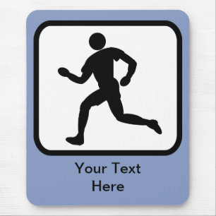 Mousepad Logotipo de Runner Personalizável