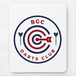 Mousepad Logotipo Do BGC (Bonafacio Global City) Dart Club