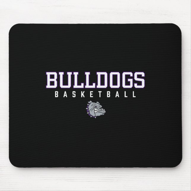 Mousepad Logotipo do Brownsburg Bulldogs Sketll Hs  (Frente)
