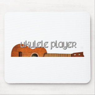 Mousepad Logotipo do compartimento do jogador do Ukulele