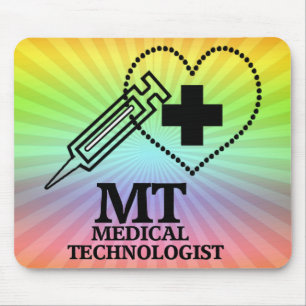 MOUSEPAD LOGOTIPO DO CORAÇÃO DA SERINGA PARA TECNOLOGISTA M
