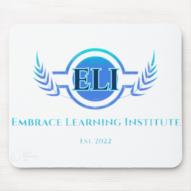 Mousepad - Logotipo do Embrace Learning Institute (Frente)