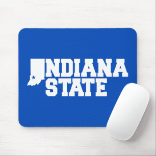 Mousepad Logotipo do Estado de Indiana