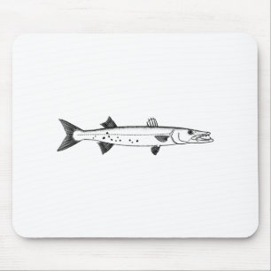 Mousepad Logotipo do grande Barracuda