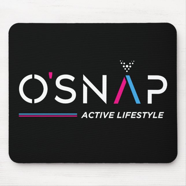 Mousepad Logotipo do O'Snap (Frente)