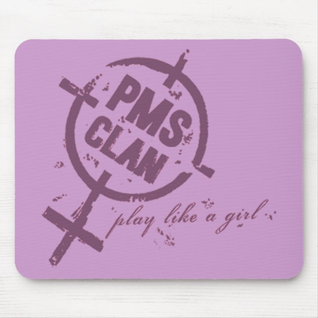 Mousepad Logotipo do roxo de PMS Mousepad- (Frente)