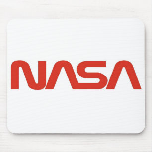 Mousepad Logotipo do sem-fim vermelho da NASA