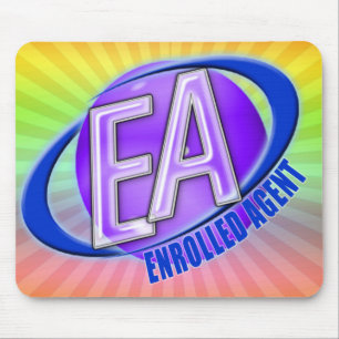 MOUSEPAD LOGOTIPO DO SWOOSH DA ESFERA DO EA - AGENTE