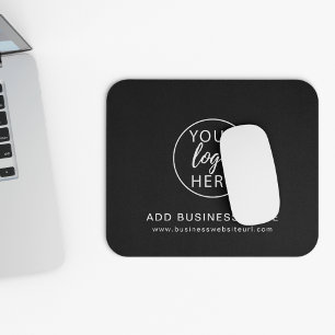 Mousepad Logotipo e Site Personalizado Minimalista para Neg