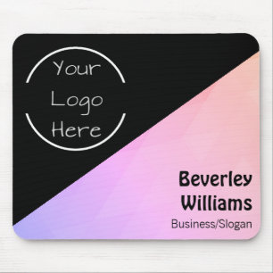 Mousepad Logotipo e teclado de texto personalizados