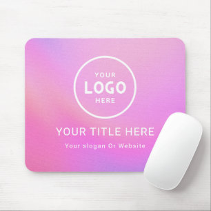 Mousepad Logotipo Empresarial Minimalista Moderno