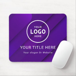 Mousepad Logotipo Empresarial Minimalista Moderno