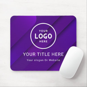 Mousepad Logotipo Empresarial Minimalista Moderno